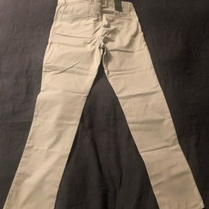 NWT All Saints vintage white Park Skinny Chinos with button fly.
